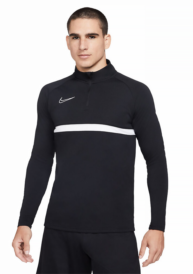 NIKE MENS ACADEMY 21 DRILL TOP <br> CW6110 010