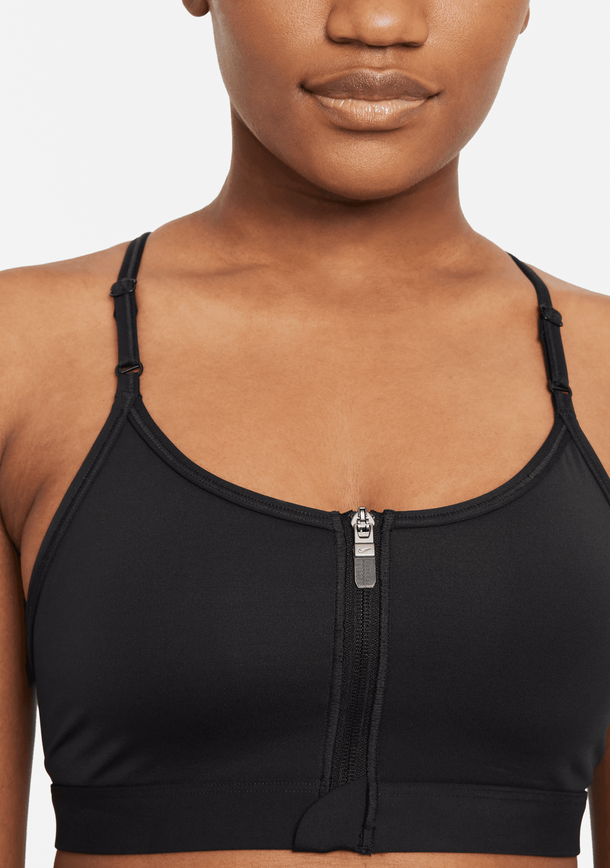 Nike Women’s DF Indy Zip Front Bra
