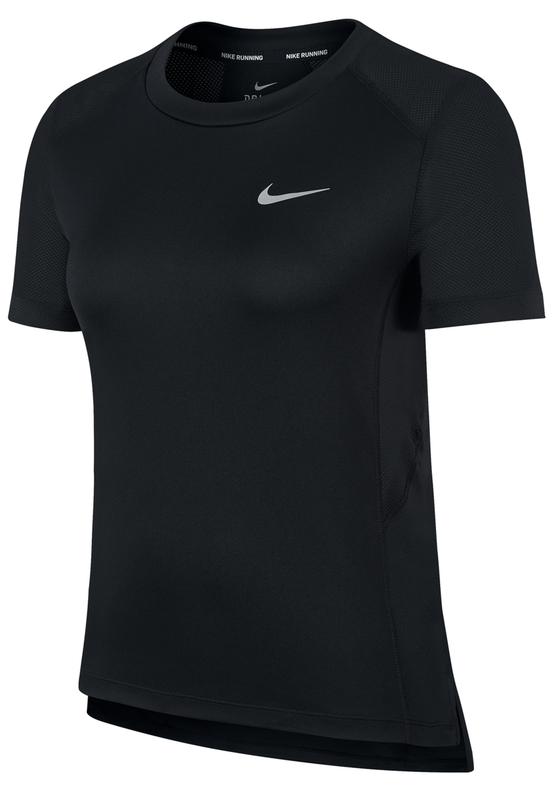 Nike Womens Dri-Fit Miler Short Sleeve Top <br> AT4196 010