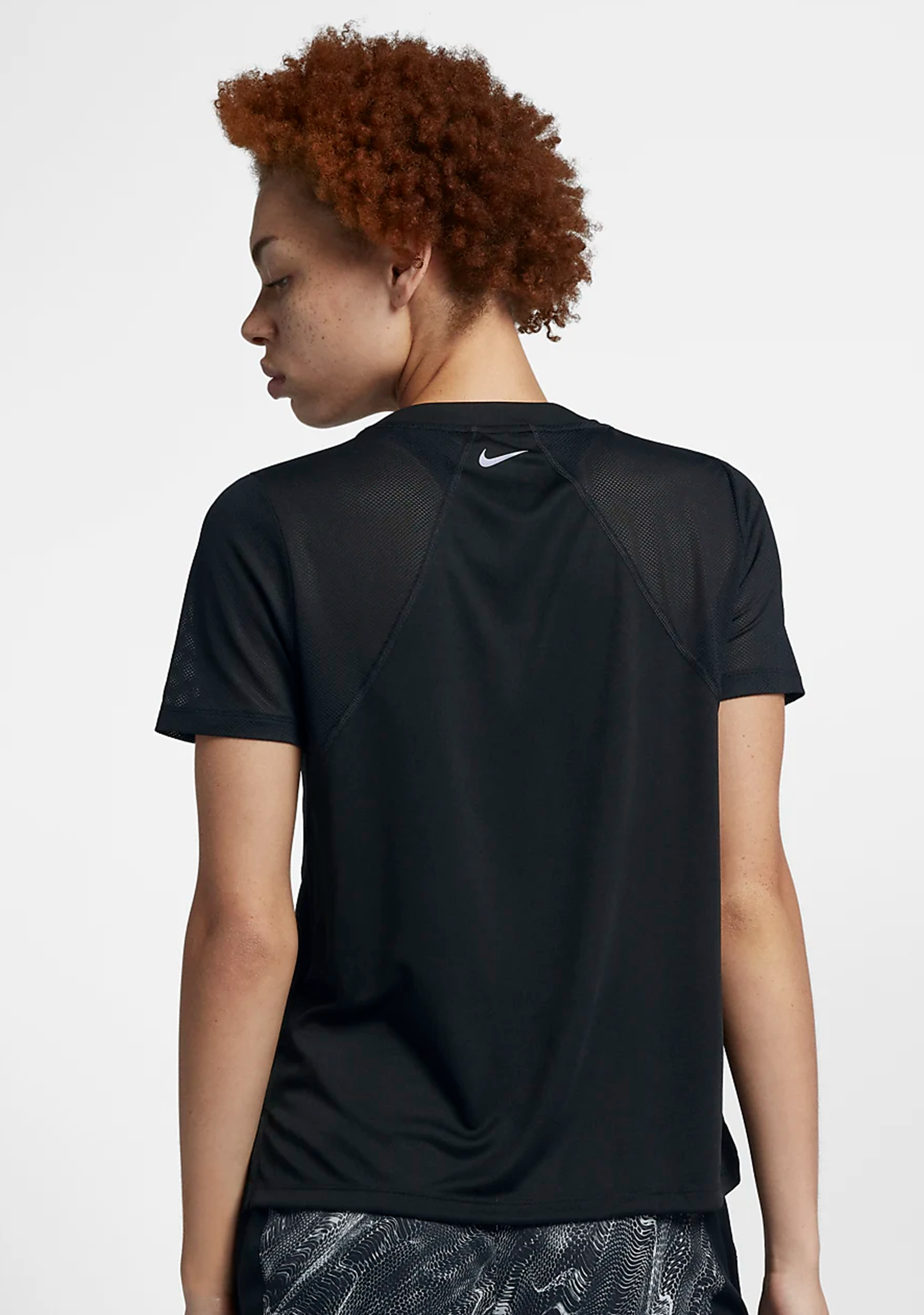 Nike women's dri-fit miler short sleeve running shirt hot sale