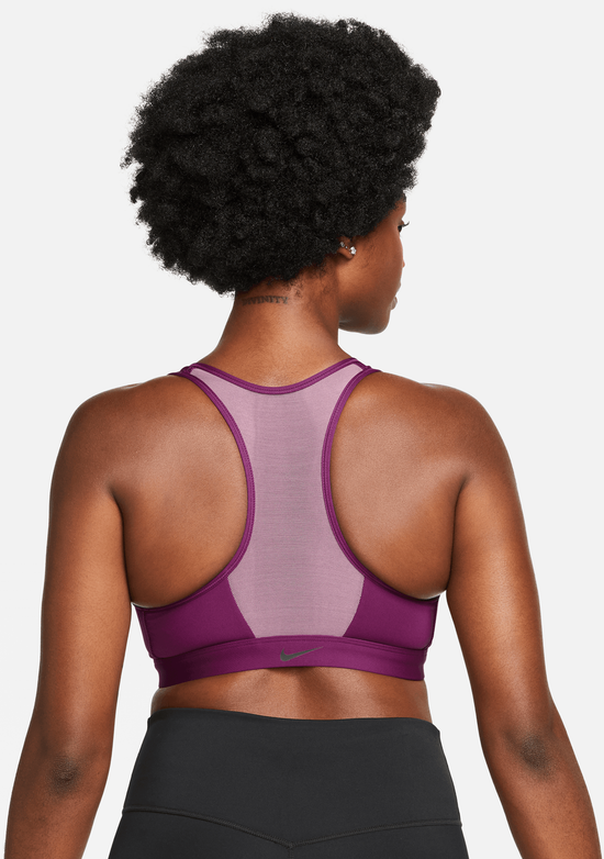 Nike Women's Dri-Fit Swoosh Zip Front Bra