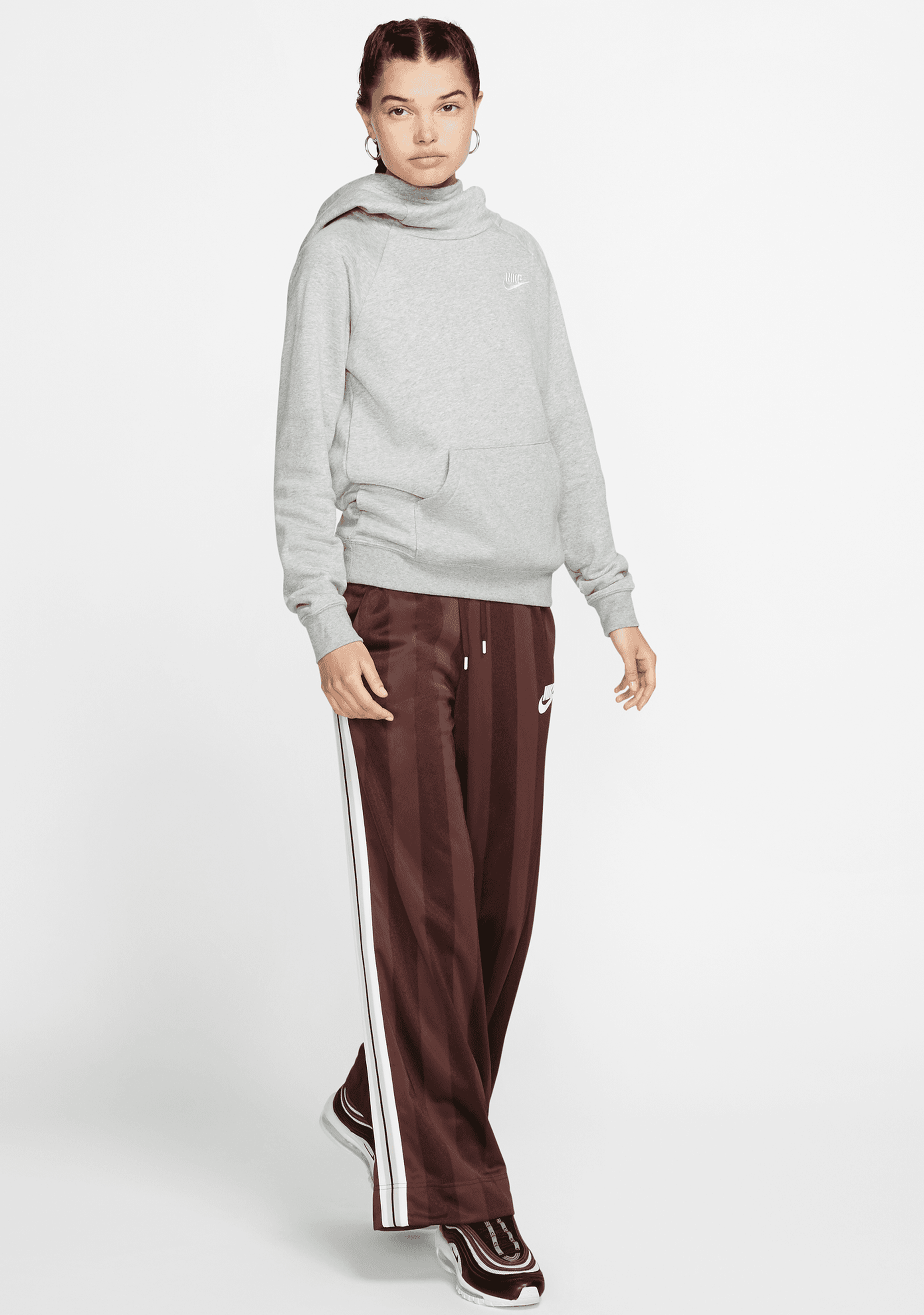 Nike Women's Funnel Neck Fleece Hoodie