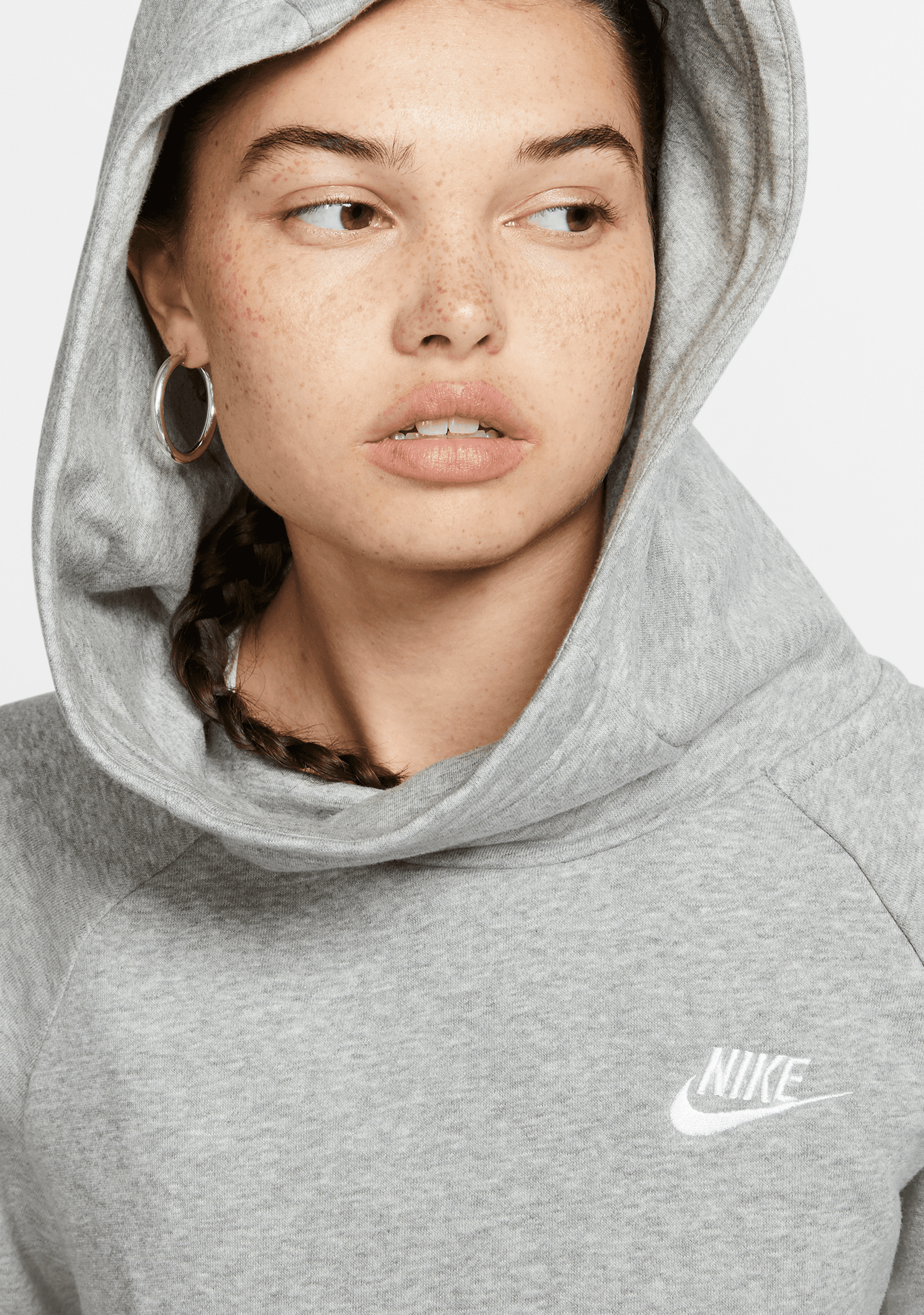 Nike Women's Funnel Neck Fleece Hoodie