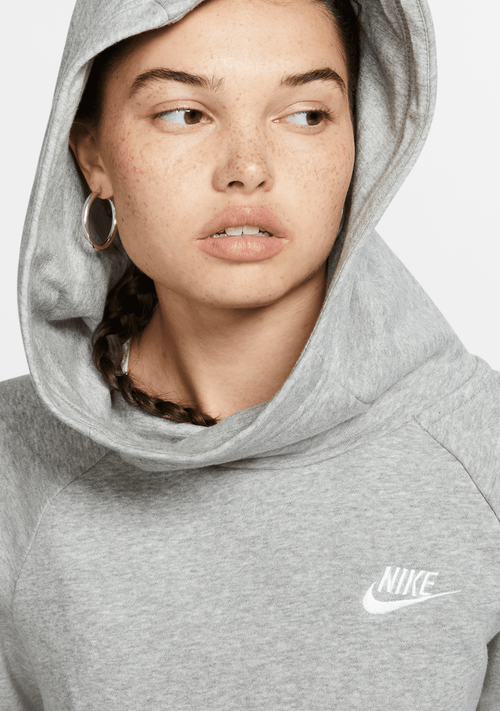 Nike Womens Funnel Neck Fleece Hoodie <BR> BV4116 063