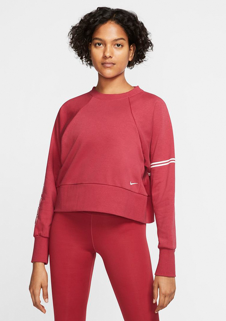 Nike Women's Pro Dri-Fit Get Fit Crew Wild Berry
