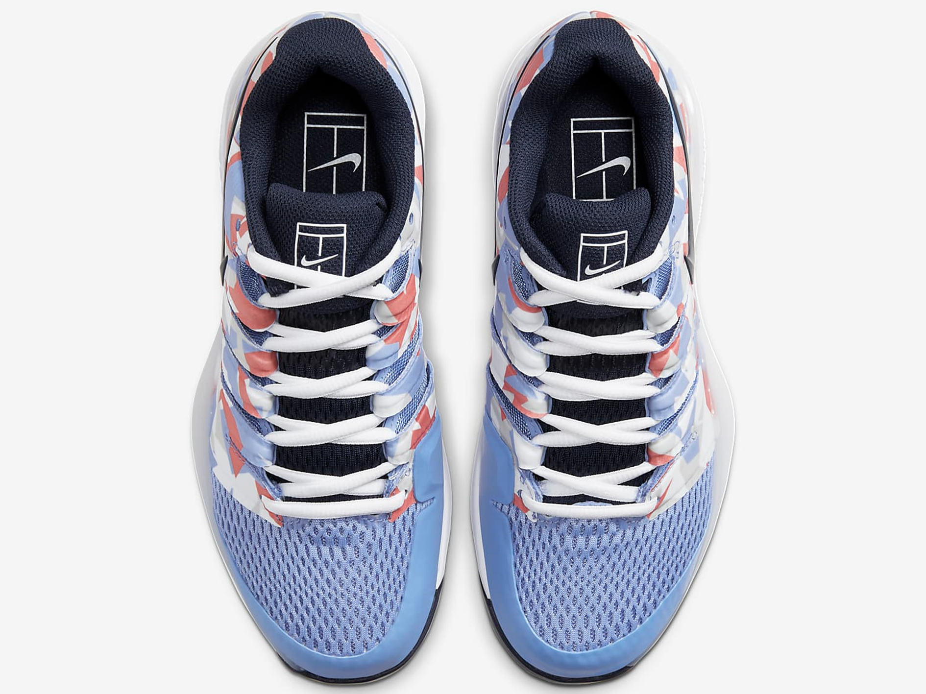 Nike air zoom hot sale vapor x blue