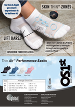 OS1st TA4 Thin Air Performance Socks <br> 41OS1TA4