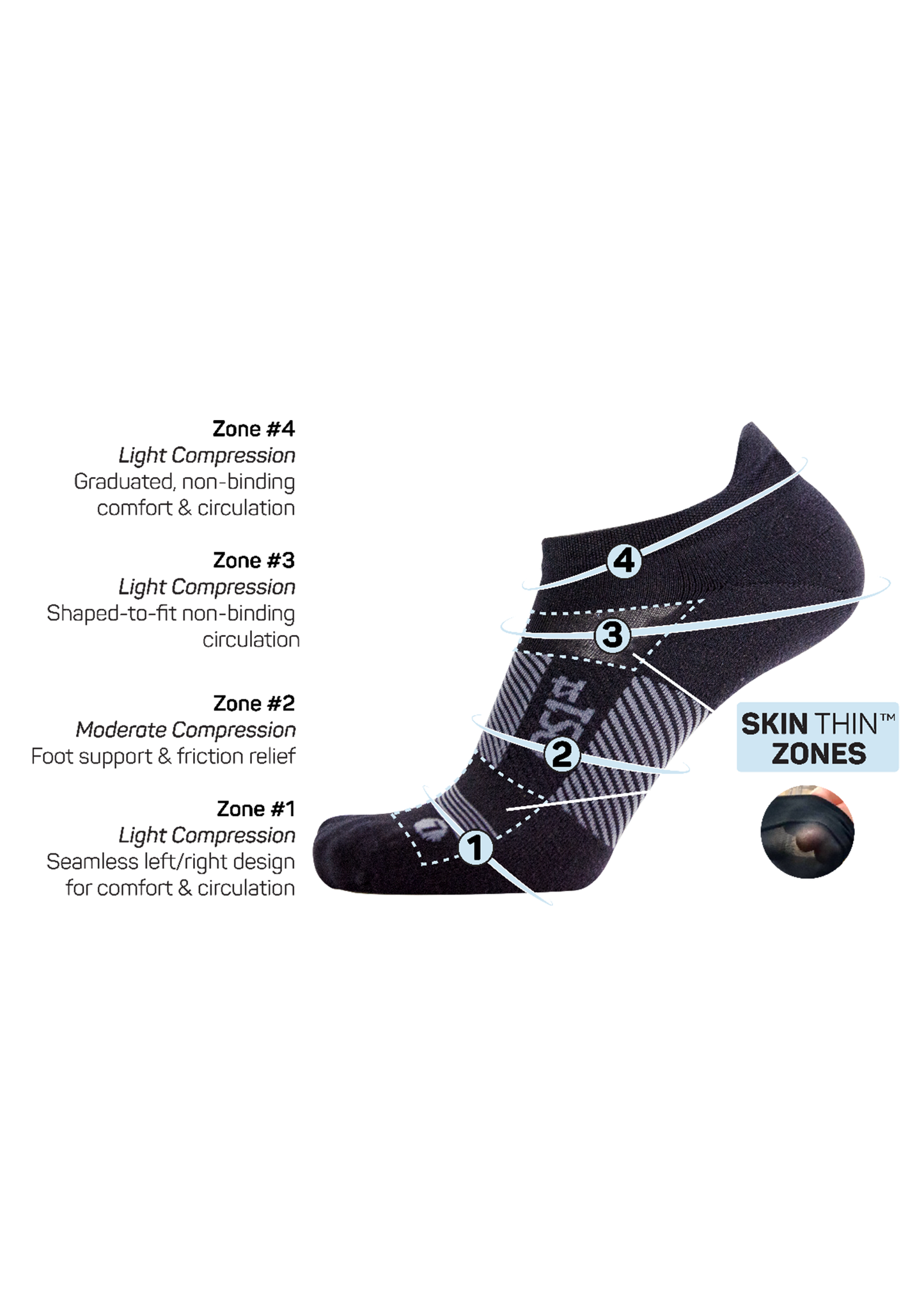 OS1st TA4 Thin Air Performance Socks <br> 41OS1TA4