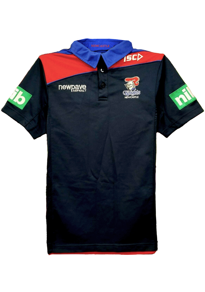 ISC Newcastle Knights Polycotton Polo Mens <br> 7NK5POL1A