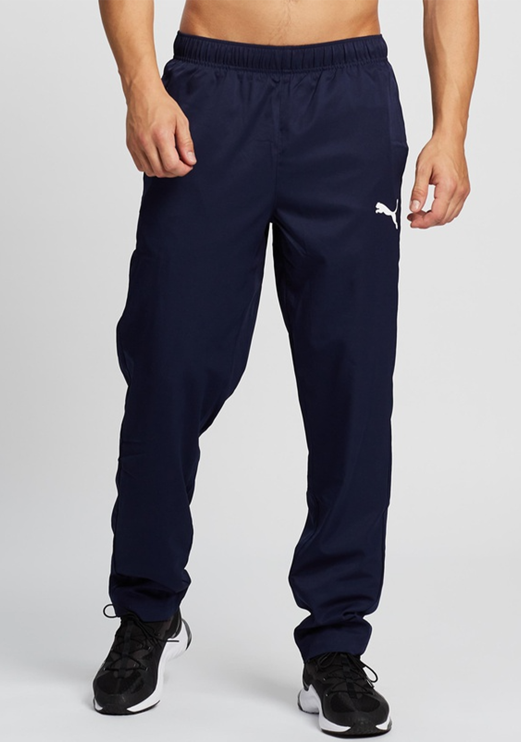 Puma Mens Active Woven Pants Navy 586733 06 Jim Kidd Sports