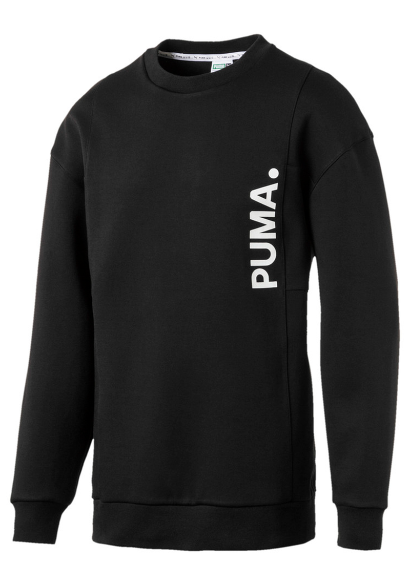 Puma Mens Epoch Cotton Crew Black <br> 577998 01