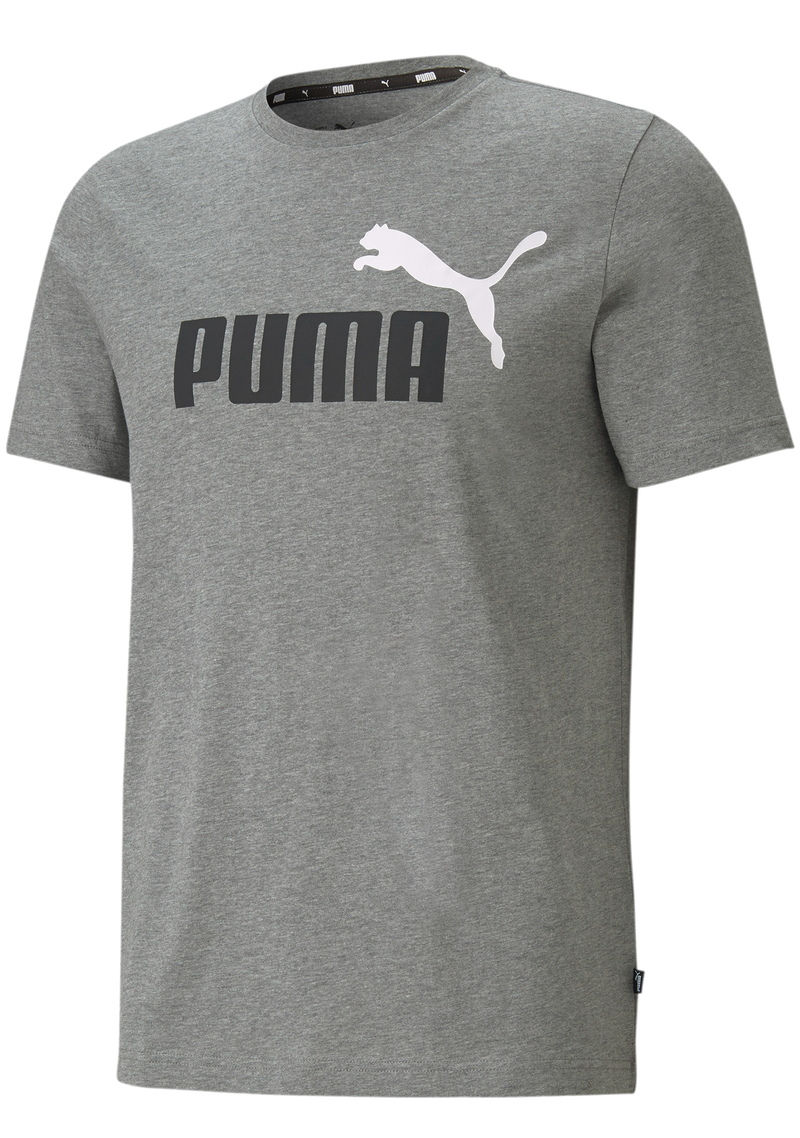 Puma Mens Essential+ 2 Colour Logo Tee <br> 586759 03