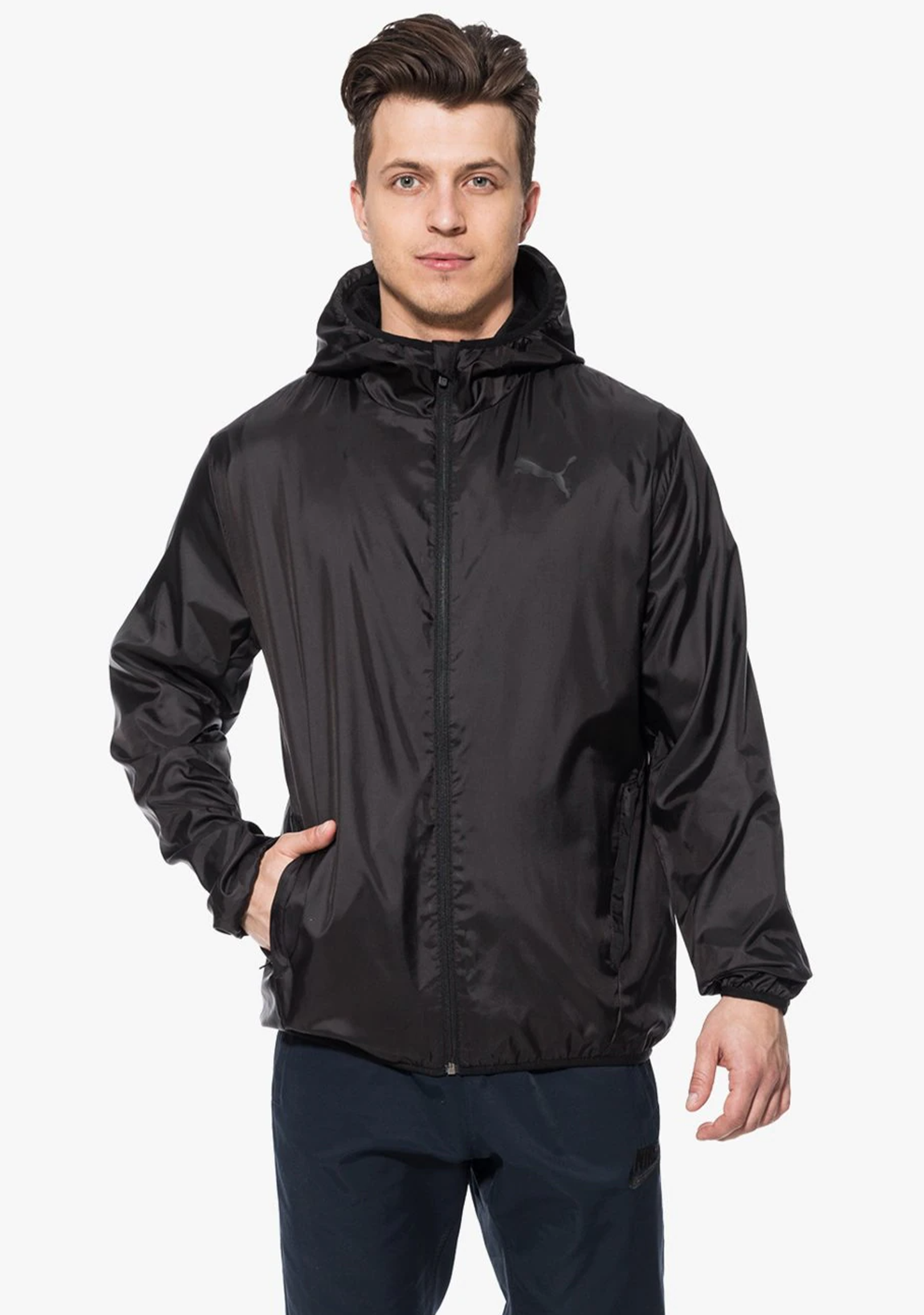 Puma Mens Essential Solid Windbreaker <br> 594851 01