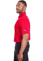 Puma Mens Icon Golf Polo High Risk Red <br> 596799 04