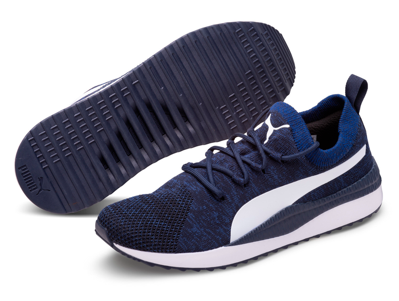 Puma Mens Pacer Next FS Knit Shoes Navy 374919 05 Jim Kidd Sports