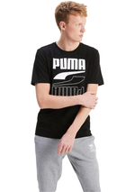 Puma Mens Rebel Tee Black <br> 583488 01