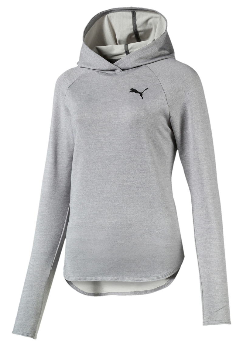 Puma Womens Dry-Cell Active Hoody Light Grey <br> 851775 04