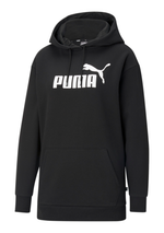 Puma Womens Essentials Elongated Logo Hoodie <br> 586873 01