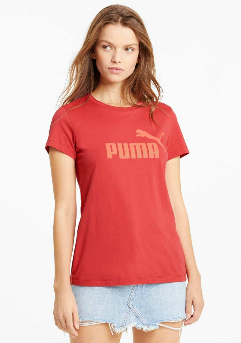 Puma Womens Essential Logo Tee <br> 586775