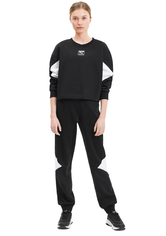 Puma Womens Rebel Crew TR 583559 01 Jim Kidd Sports