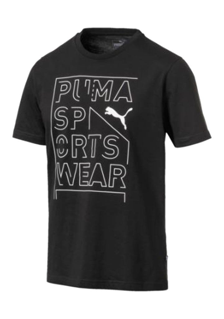 Puma Men’s Repeat Graphic Brand Tee