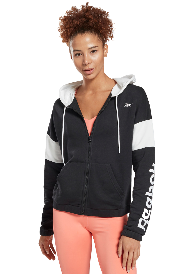 Reebok women's full zip top hoodie