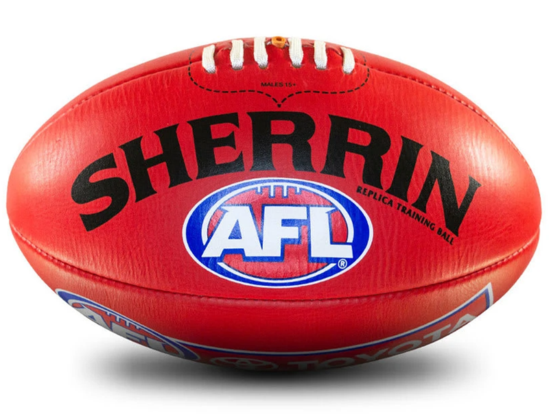 Sherrin Leather AFL Replica Training Ball