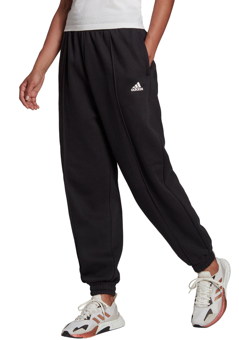 Adidas Womens Essentials Studio Fleece Pants <BR> HD6768
