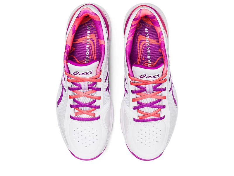 Asics netburner super ff on sale netball trainers