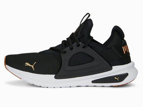 Puma Mens Softride Enzo EVO Better Runners Black/Gold <br> 378291 01