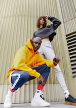 Champion Mens Reverse Weave C Logo Hoodie Gold A1704H EAS Jim Kidd Sports