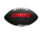Wilson NFL Logo Team Mini Football Kansas City Chiefs <br> WTF1533BLKC