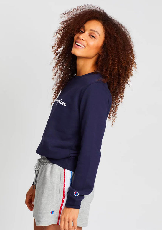 Champion Women’s Script Crew Navy