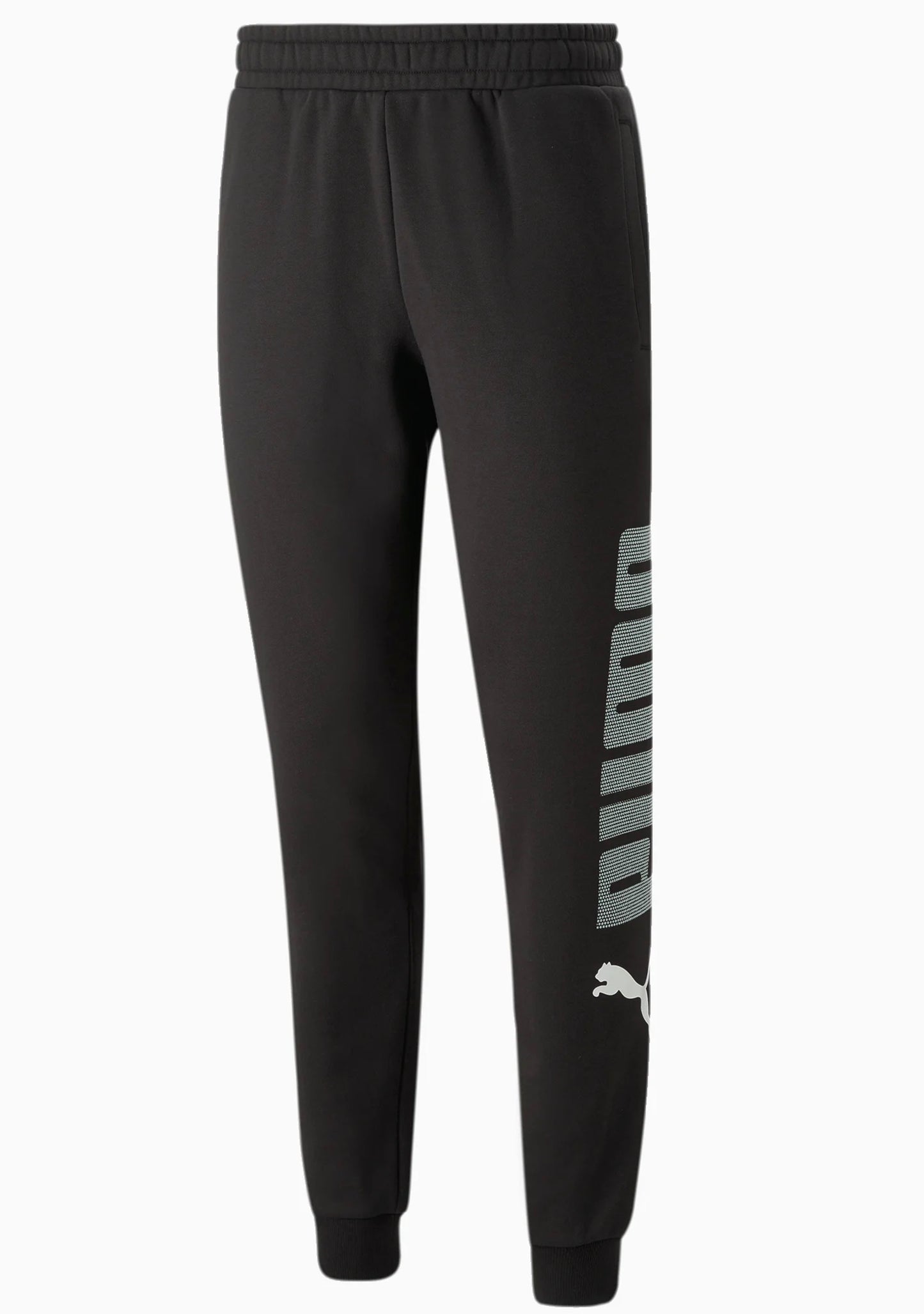 Puma Men's Essential+ Logo Lab Sweatpants Black