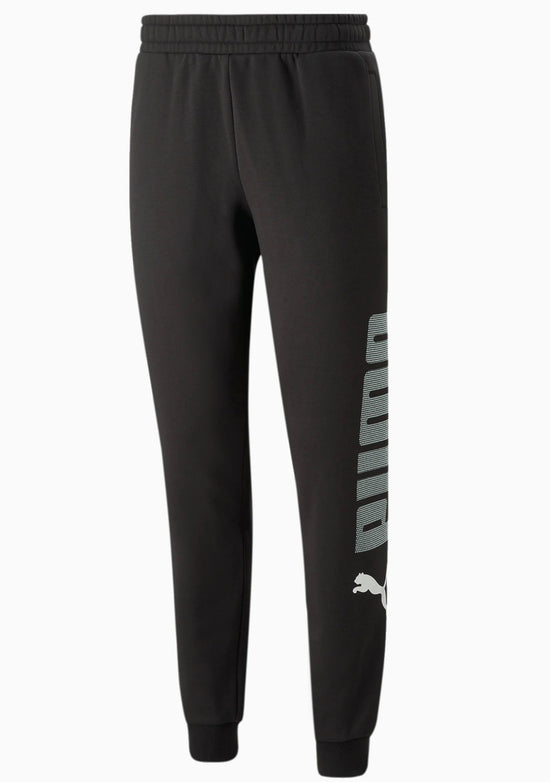 Puma Men's Essential+ Logo Lab Sweatpants Black