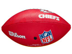 Wilson Official NFL Team Tailgate Football Kansas City Chiefs <br> WTF1534KC