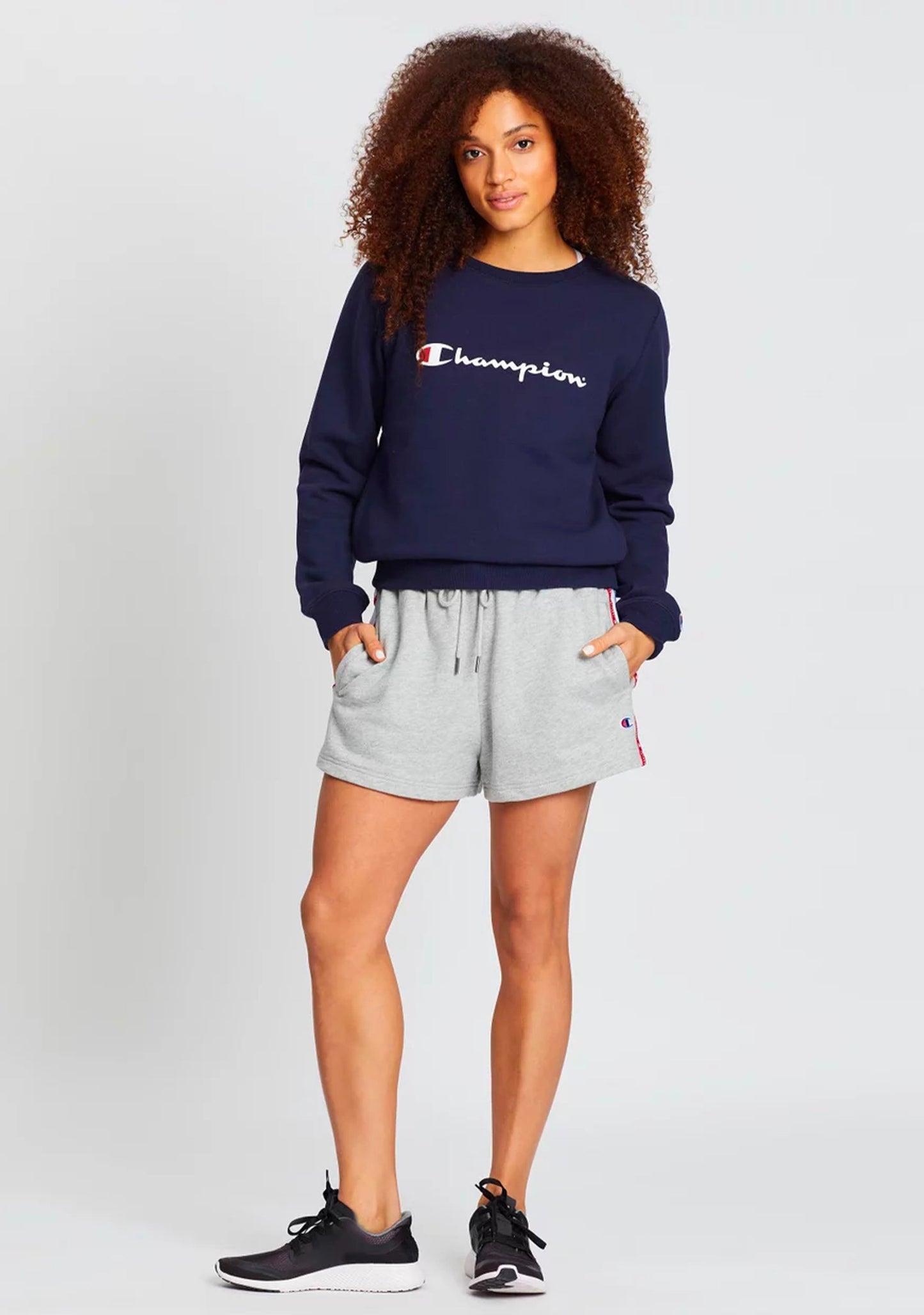 Champion Women’s Script Crew Navy