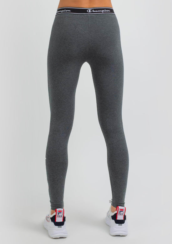 Champion Women’s Script Logo Tights Granite Heather