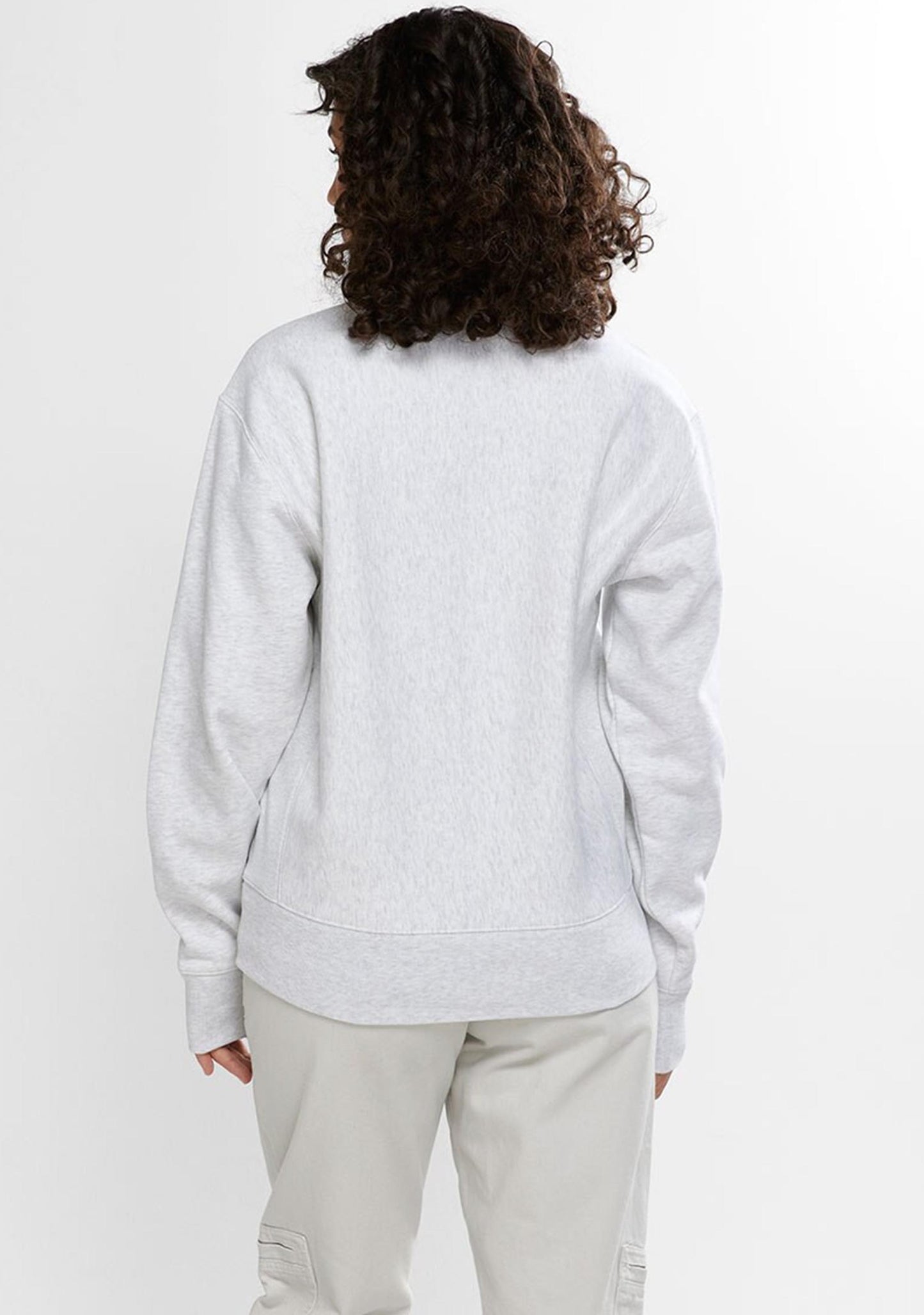 Champion Womens Reverse Weave Oversize Quarter Zip <BR> CTEDA1 429