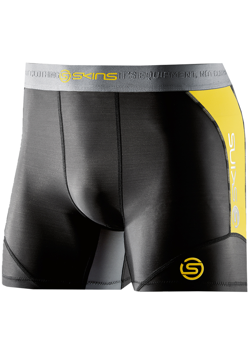 Skins DNAMIC Shorts Black/Citron Mens DA99050099238 – Jim Kidd Sports
