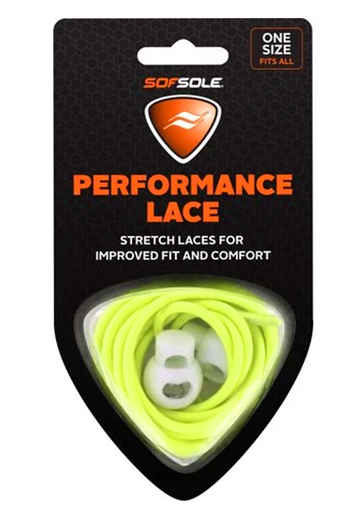 Sof Sole Performance Elastic 38 Inch Laces Yellow