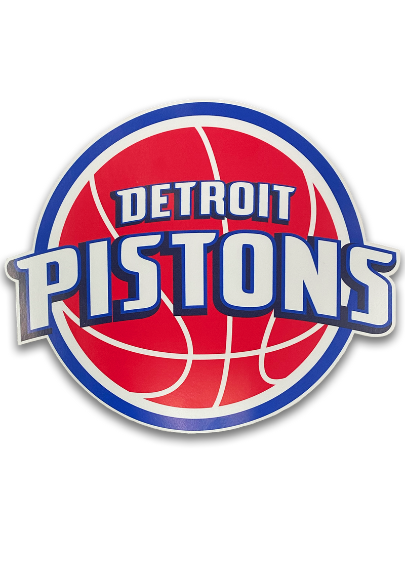 Spalding NBA Team Sticker Detroit Pistons