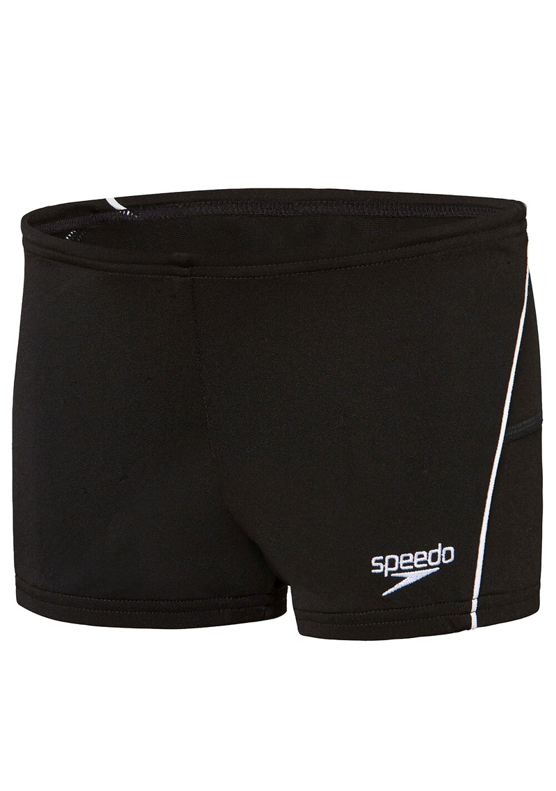 Speedo Boys Endurance Logo Aqua Short <BR> 32-H65-0024