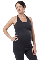 Reebok Womens Seamless Maternity Tank Top