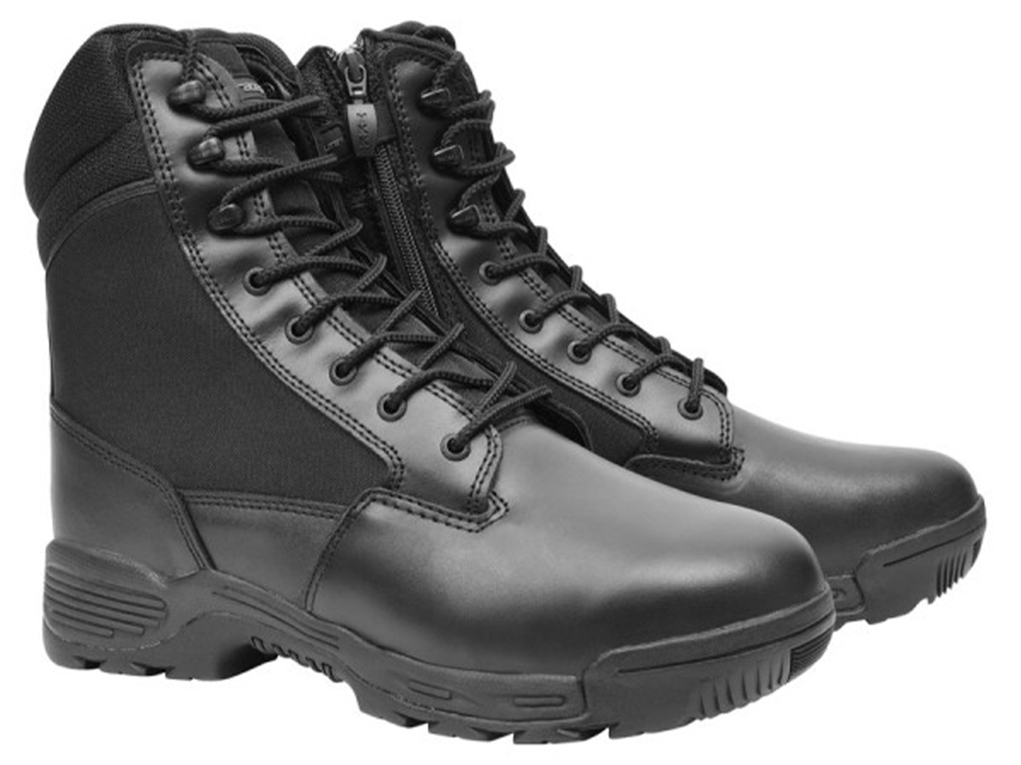 Tracerlite Men’s 8 Inch Leather Cordura Side Zip Boots