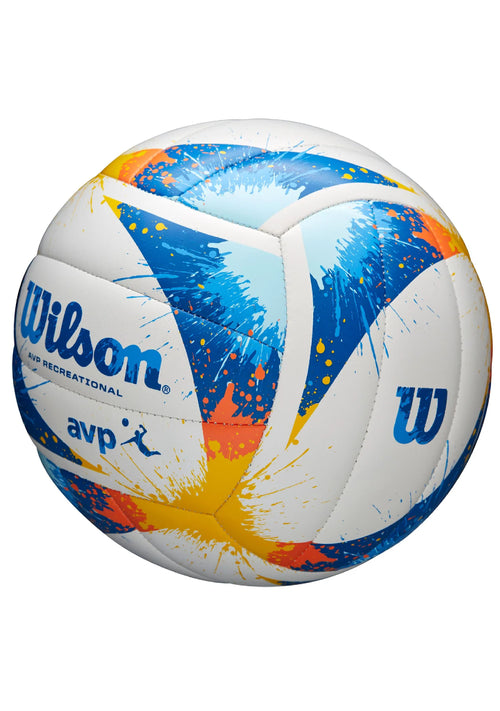 Wilson AVP Splatter Paint Volleyball <br> WTH30120XB