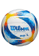 Wilson AVP Splatter Paint Volleyball <br> WTH30120XB