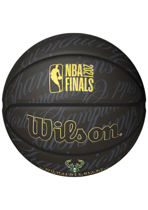 Wilson 2021 NBA Finals Champion Basketball - Milwaukee Bucks <br> WZ4009601XB7