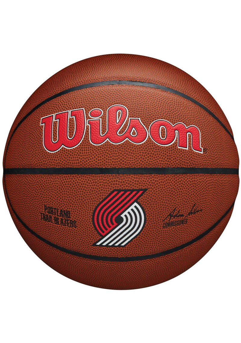 Wilson NBA Team Composite Portland Trail Blazers Basketball <br> WTB3100XBPOR