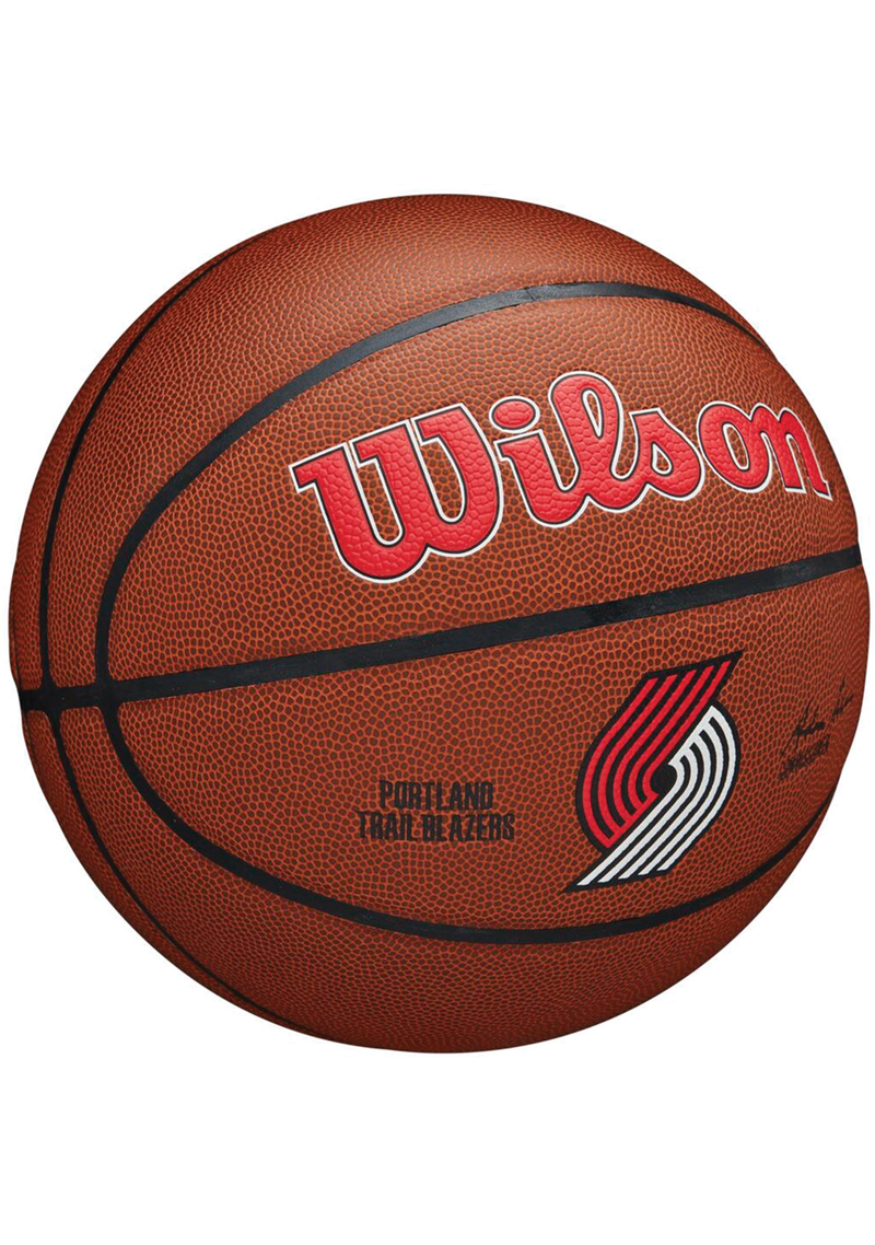 Wilson NBA Team Composite Portland Trail Blazers Basketball <br> WTB3100XBPOR